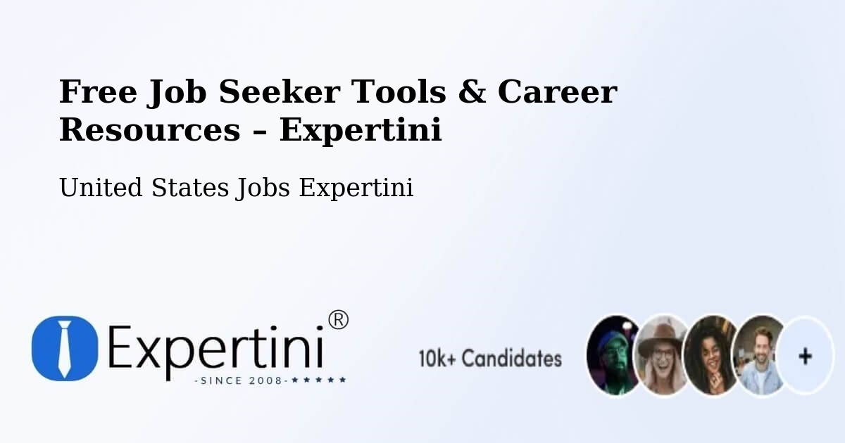 Free Job Seeker Tools & Career Resources – Westfield - Westfield, United States Jobs Expertini